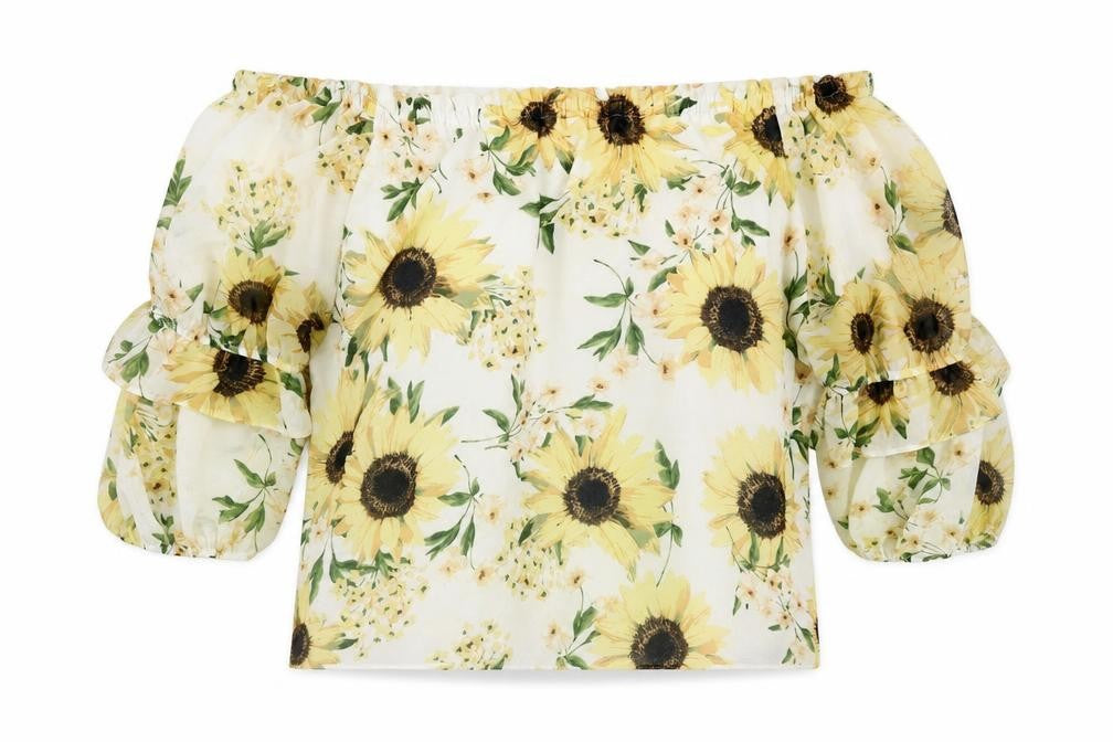 Front view of Bonmarché Women's Multicoloured Floral Blouse, size 16