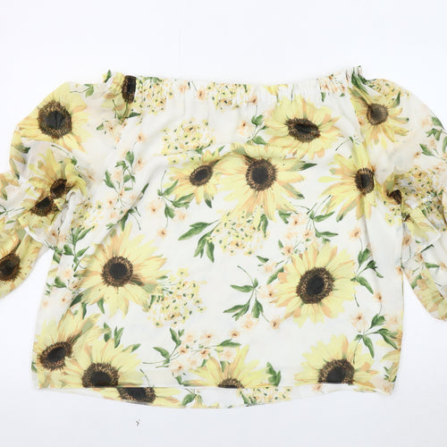 Bonmarché Women's Multicoloured Floral Blouse, Size 16