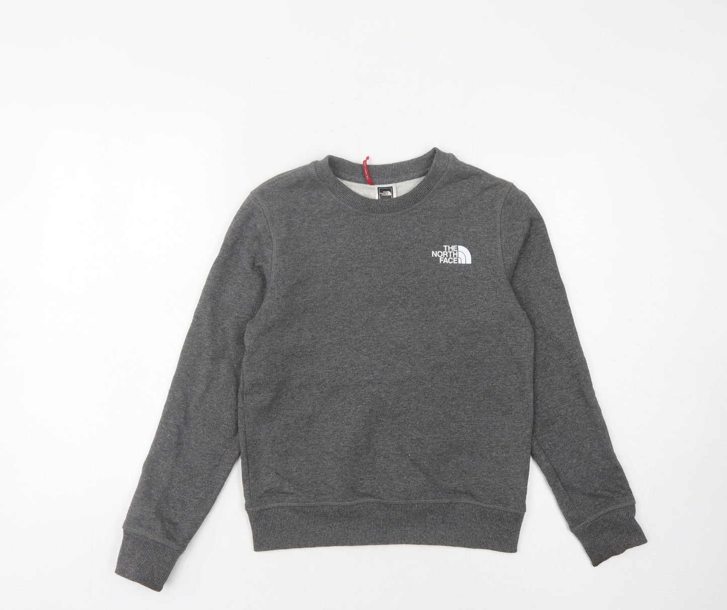 The North Face Boys Grey Sweatshirt M Pullover Crew Neck