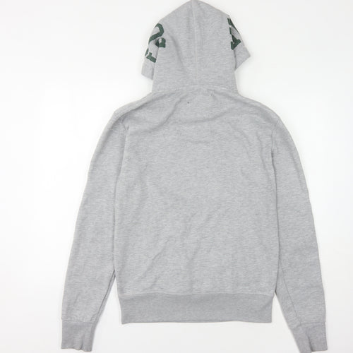 Superdry Unisex Grey Hoodie Size S Casual Sportswear