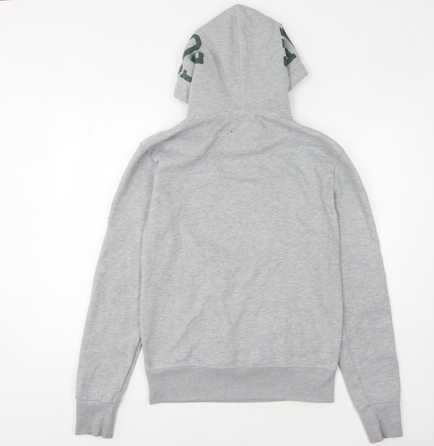 Superdry Unisex Grey Hoodie Size S Casual Sportswear