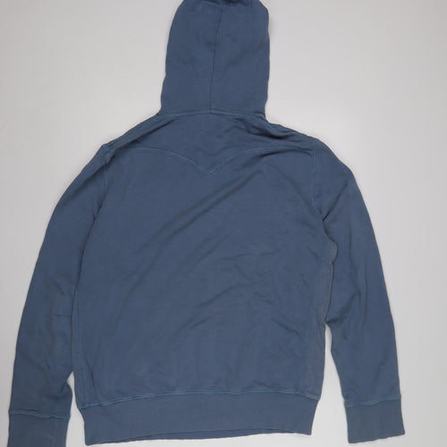 Levi's Men's Blue Pullover Hoodie, Large, Hooded