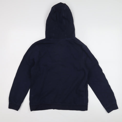 Nike Boys Blue Pullover Hoodie, XL, Fleece, Logo Design