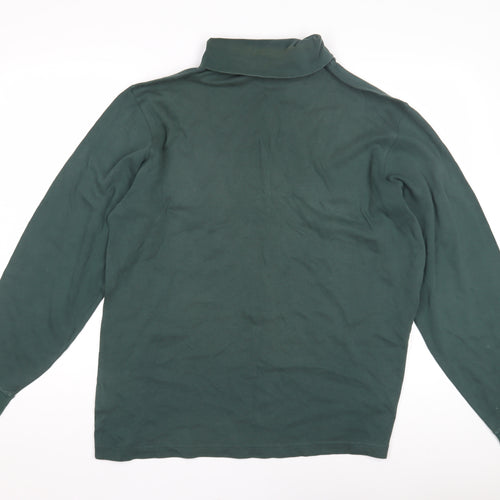 Lands' End Men's Green Pullover Jumper - L