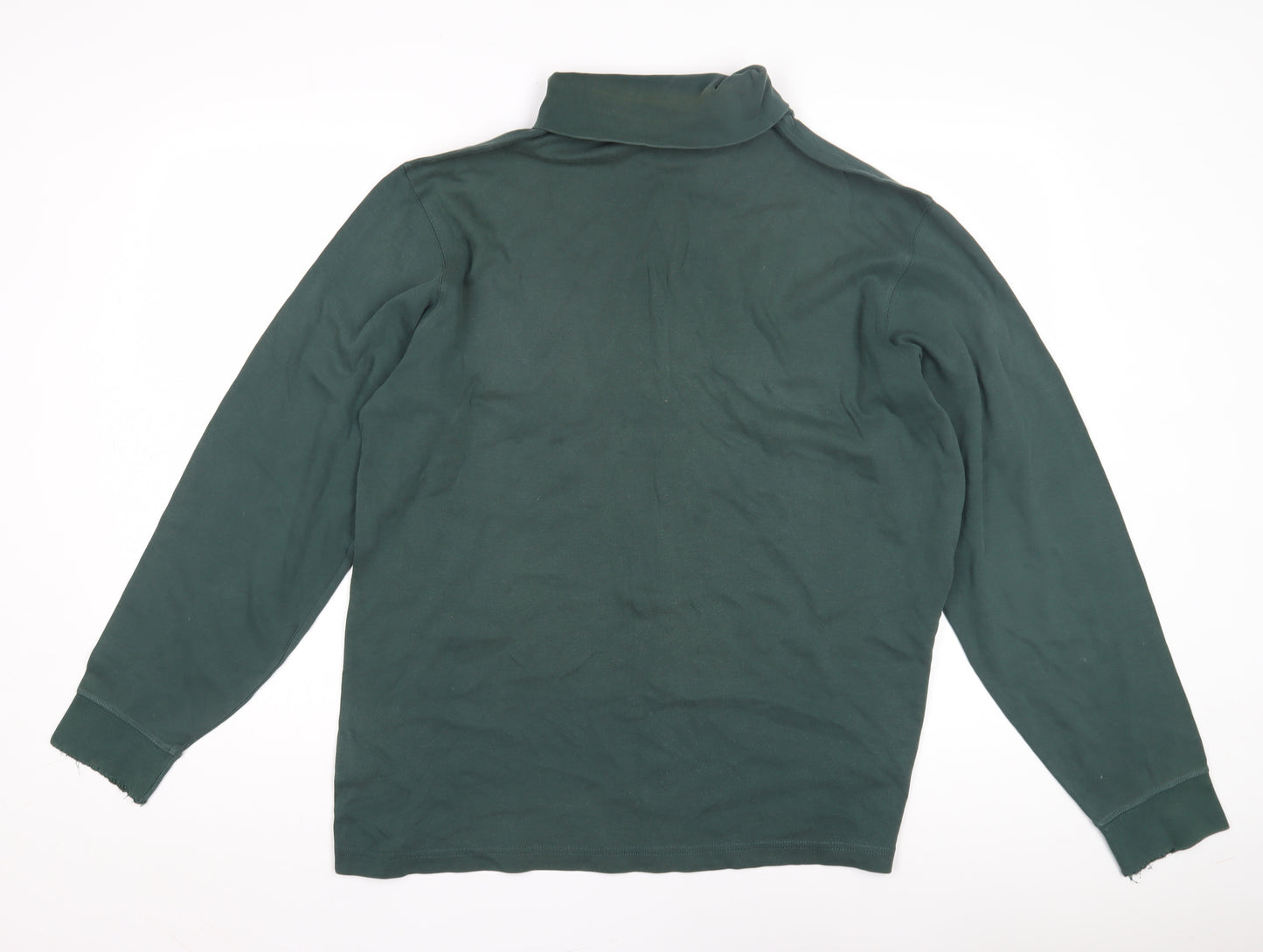 Lands' End Men's Green Pullover Jumper - L