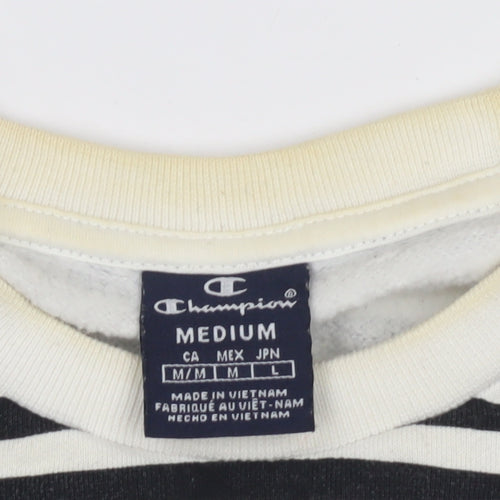 Champion Men's Multicoloured Striped Sweatshirt M