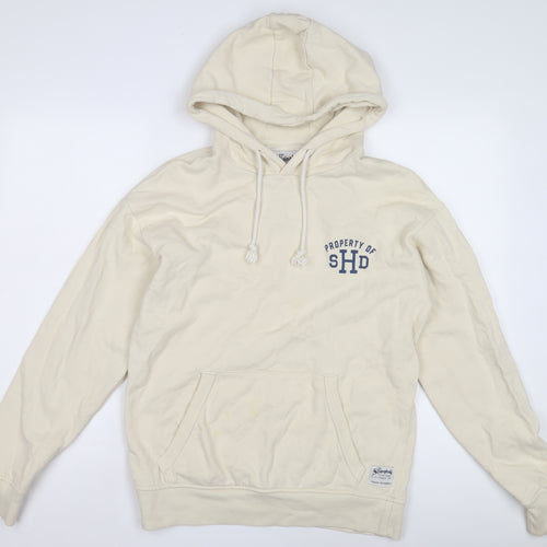 The Stronghold Men's Ivory Pullover Hoodie S