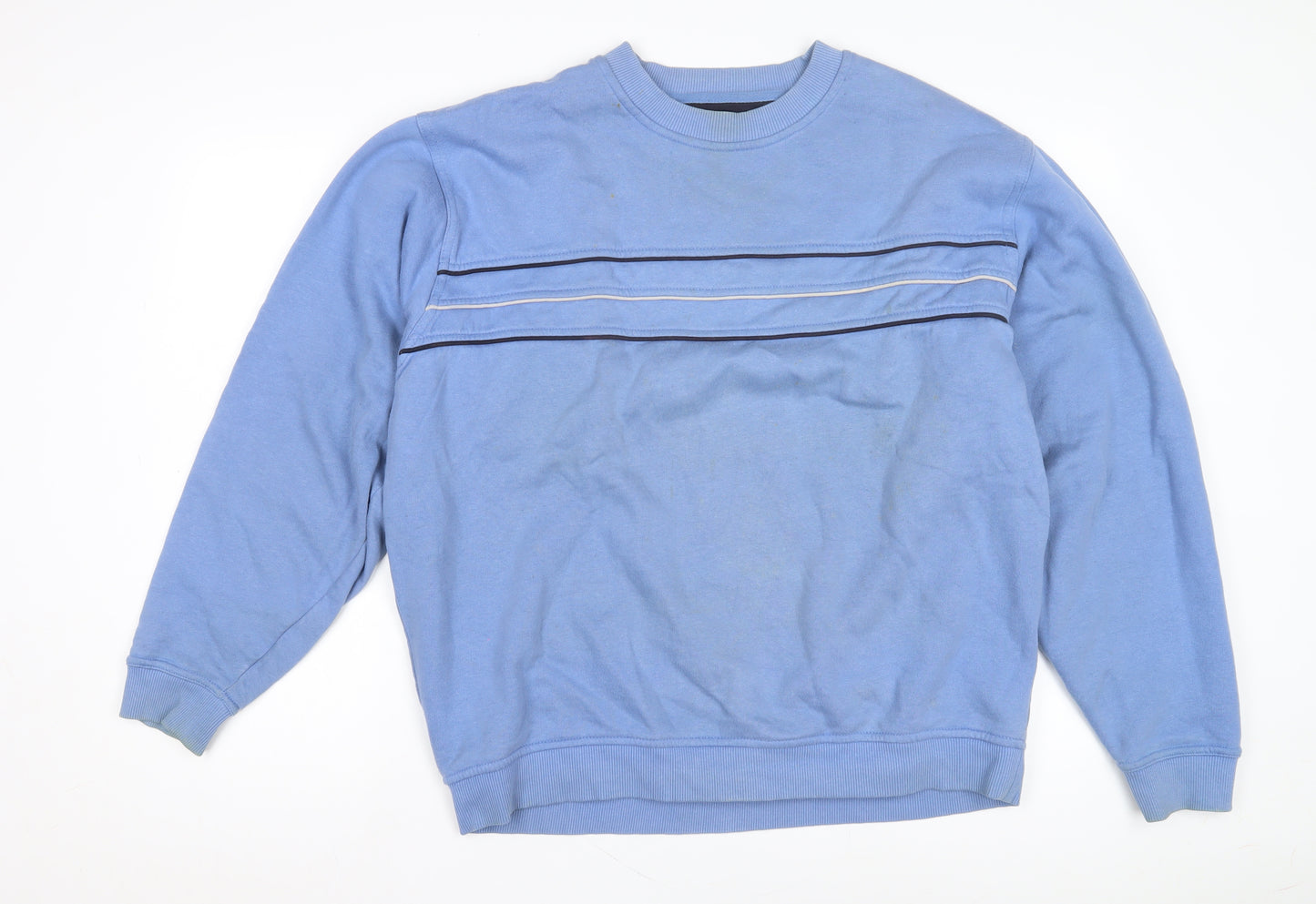 EWM Pure Classics Blue Men's L Pullover Sweatshirt