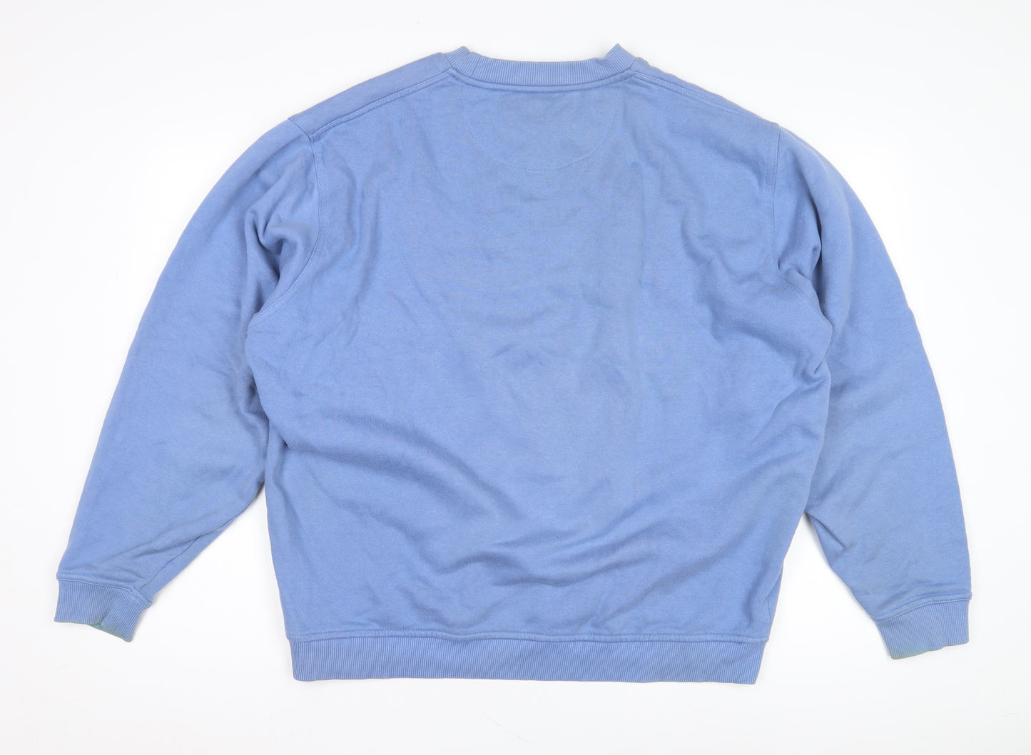 EWM Pure Classics Blue Men's L Pullover Sweatshirt