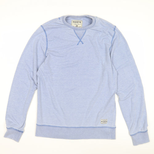 Jack & Jones Men's Blue Pullover Sweatshirt - Size S