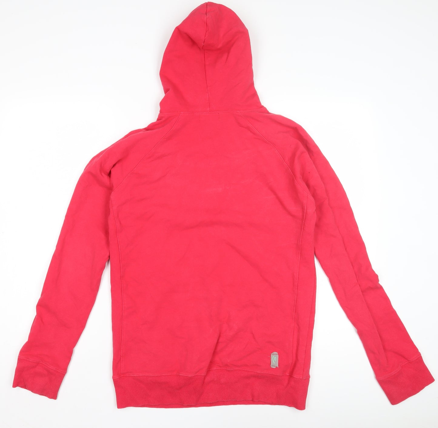 Mambo Red Women's Pullover Hoodie, Size 14, Cotton