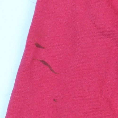 Mambo Red Women's Pullover Hoodie, Size 14, Cotton