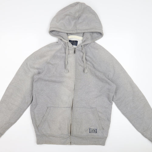 Criminal Grey Full Zip Hoodie Men’s Size M