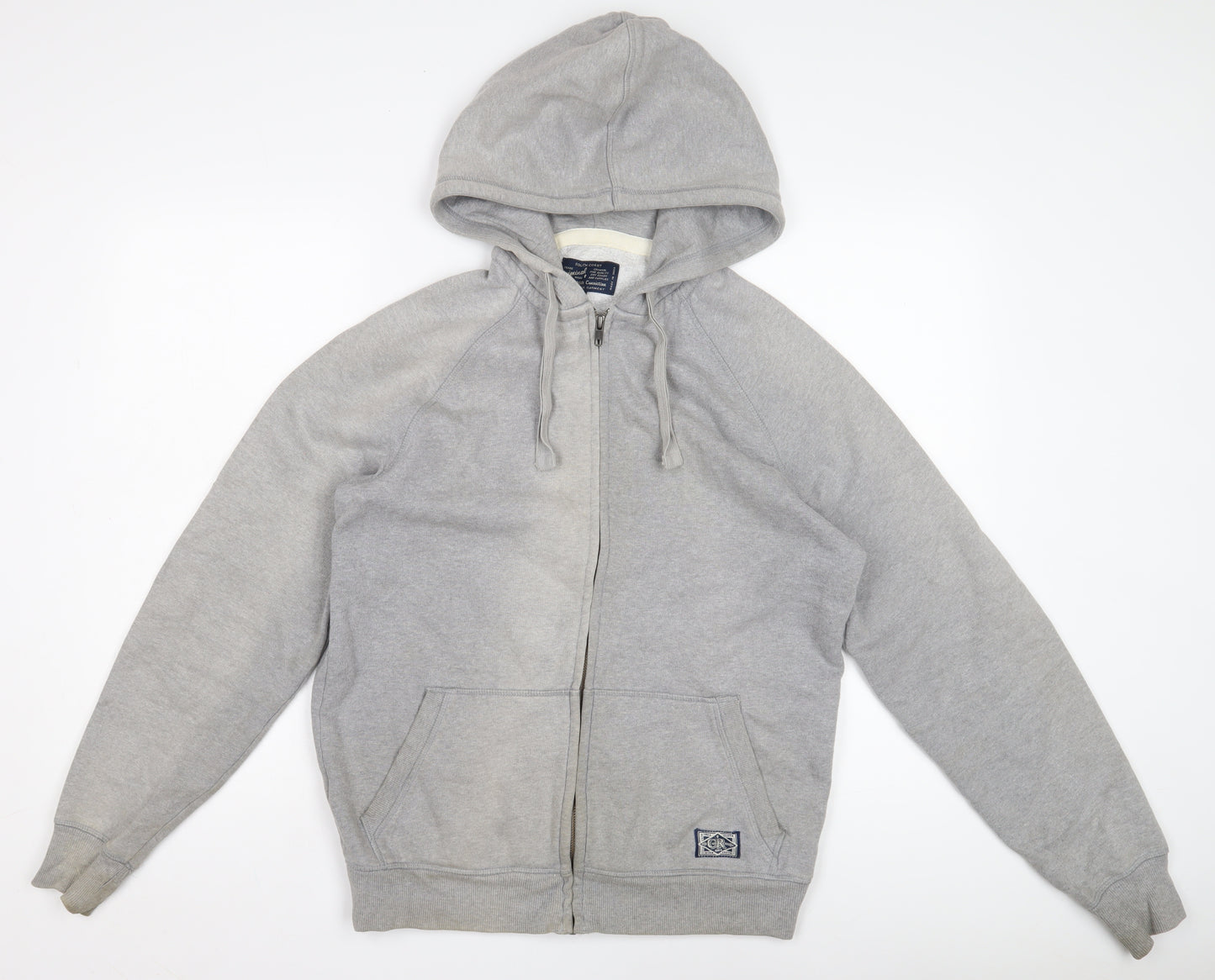 Criminal Grey Full Zip Hoodie Men’s Size M