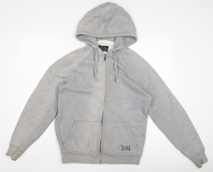 Criminal Grey Full Zip Hoodie Men’s Size M