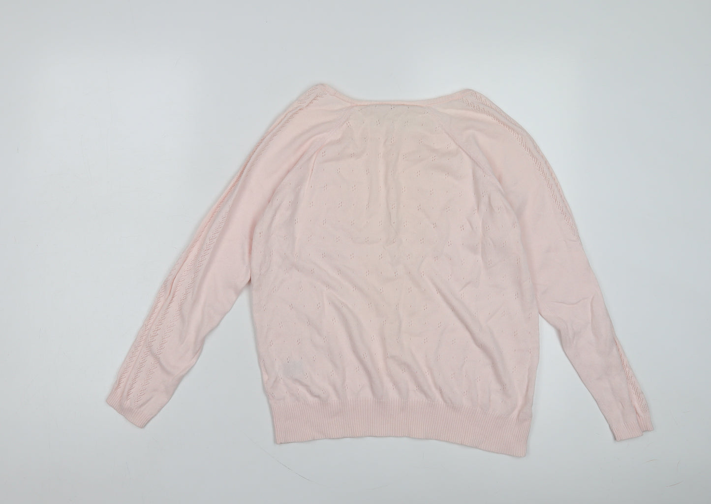Marks and Spencer Women's Pink Pullover Jumper, Size 14