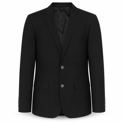 H&M Men's Black Slim Fit Blazer 36R Jacket