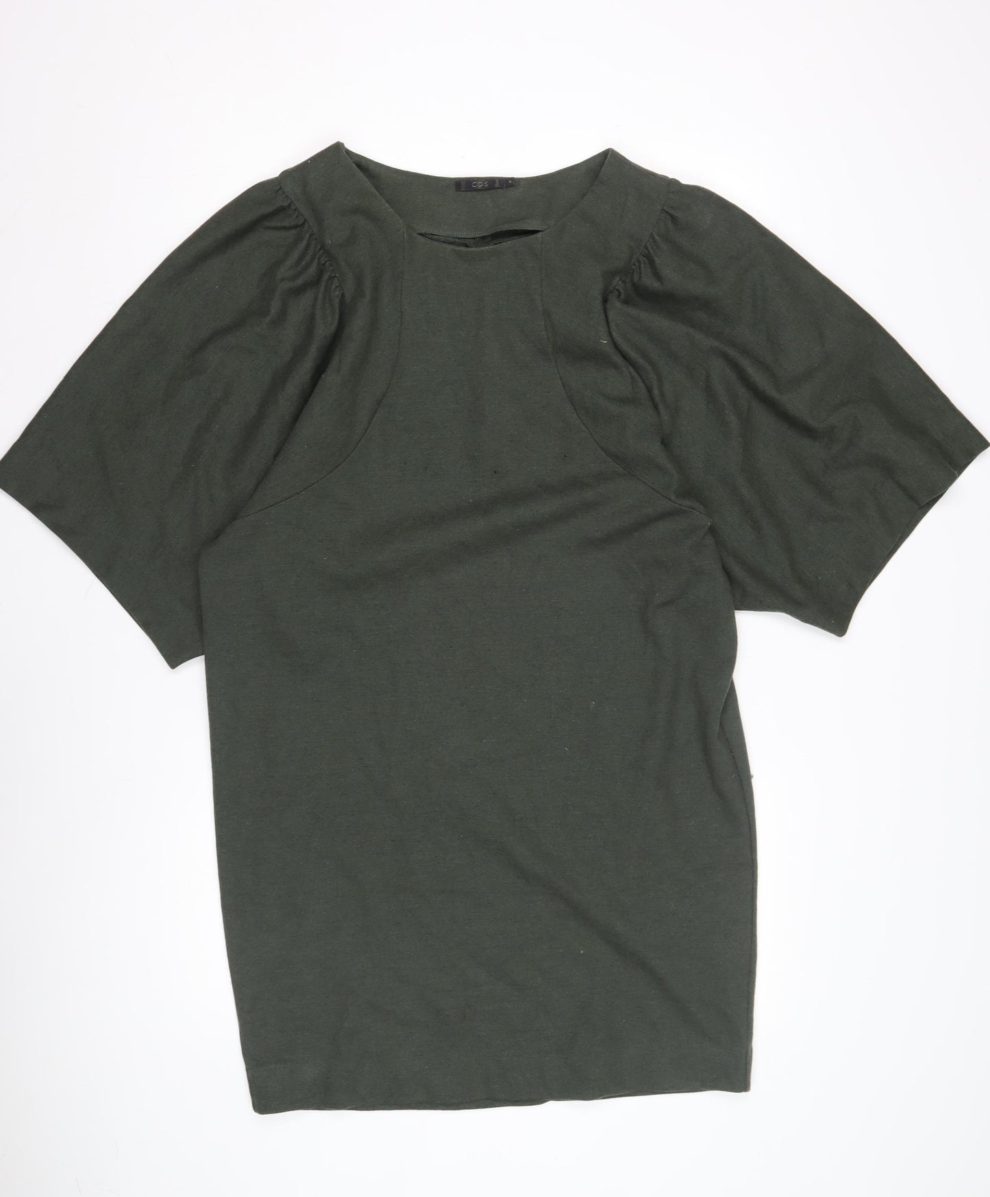 COS Women's Green Dress, Size M, Elegant Casual