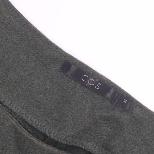 COS Women's Green Dress, Size M, Elegant Casual