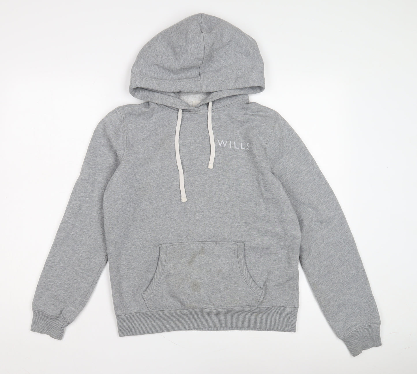 Jack Wills Women's Grey Pullover Hoodie Size 12