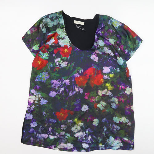 Paul Smith Women's Multicoloured Floral T-Shirt L