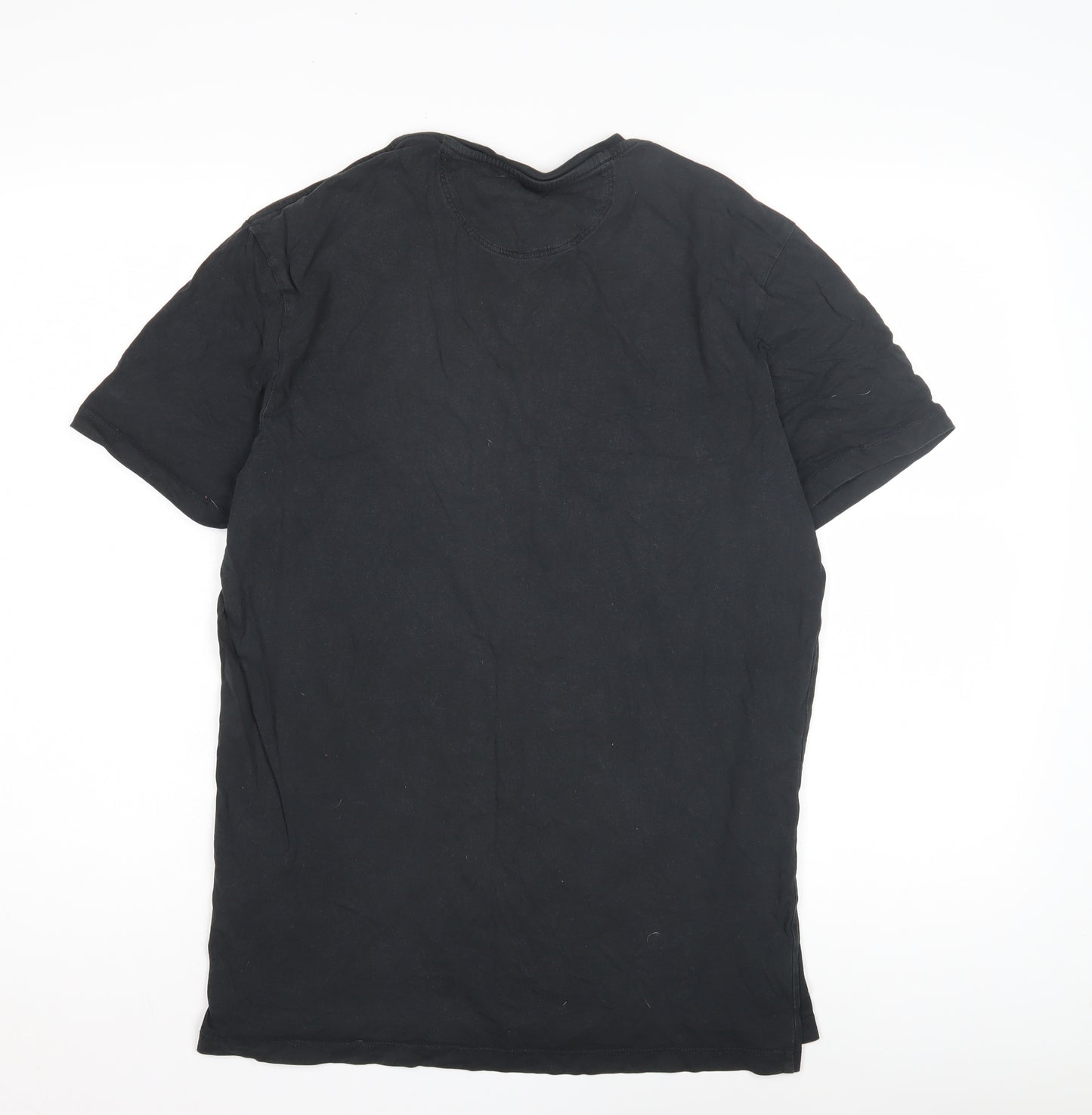 Levi's Black Men's T-Shirt, Short Sleeve, M, Cotton