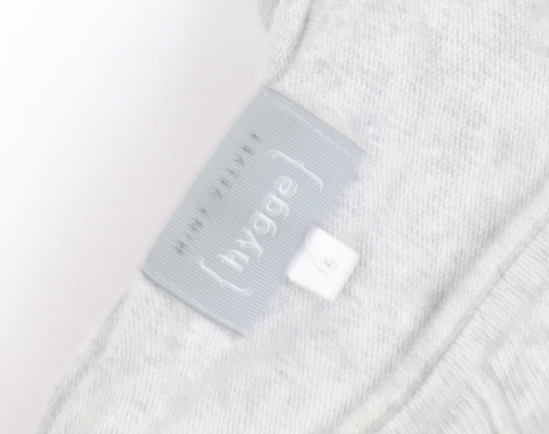 Mint Velvet Grey Women's Pullover, Size 6, Sequin Accents