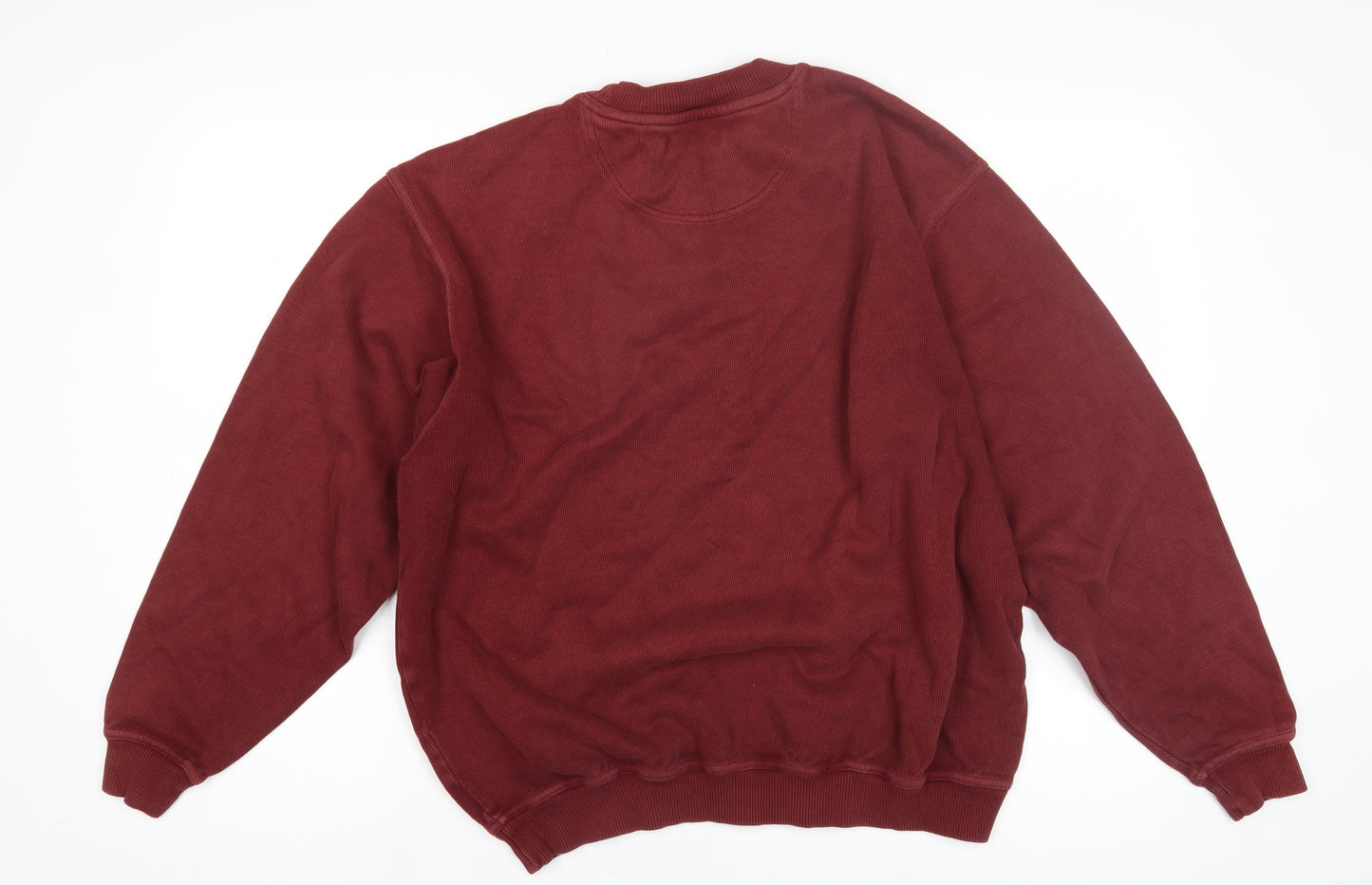 EWM Women's Red Crew Neck Sweatshirt - M