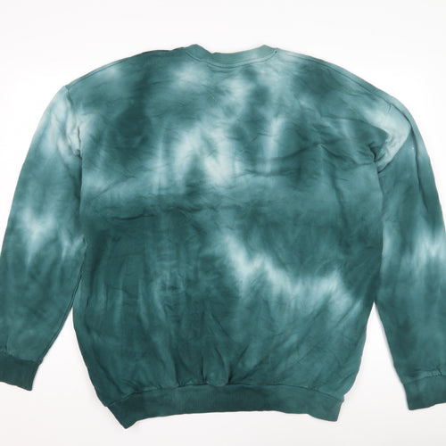 Pull&Bear Men’s Green XL Pullover Sweatshirt