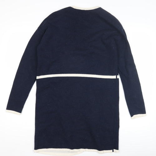 Jigsaw Women's Blue Cardigan - S, Wool, Casual, Autumn/Winter