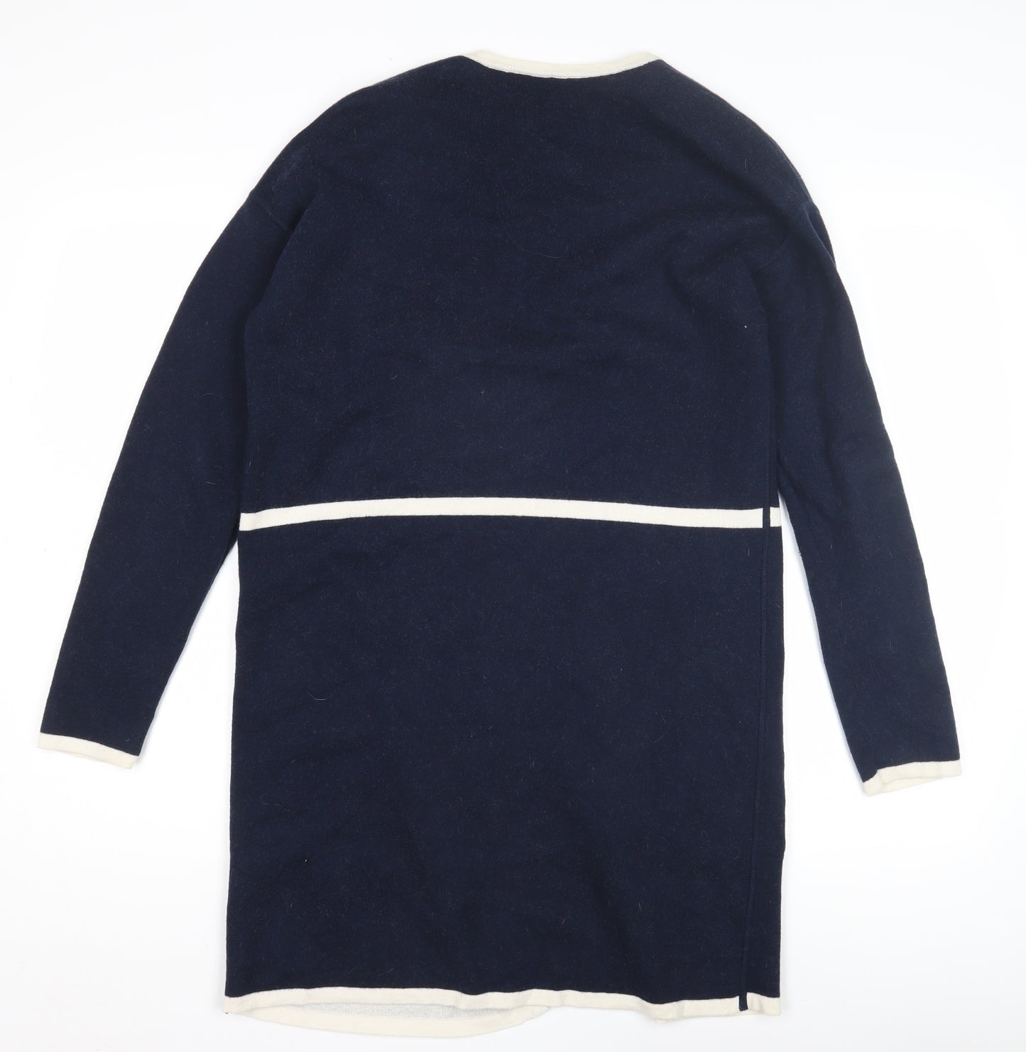 Jigsaw Women's Blue Cardigan - S, Wool, Casual, Autumn/Winter