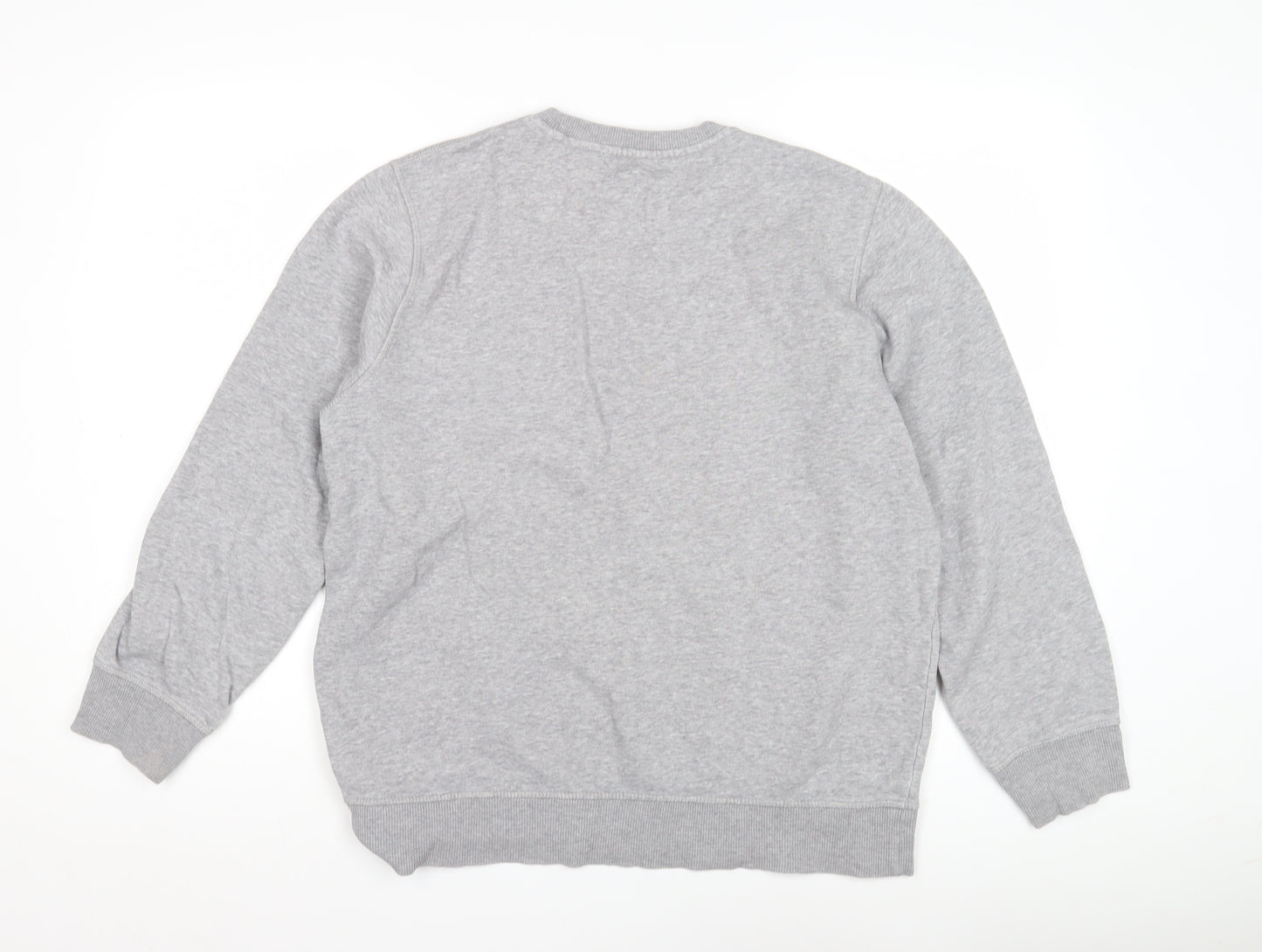 Reebok Grey Men's M Sweatshirt Logo Fleece