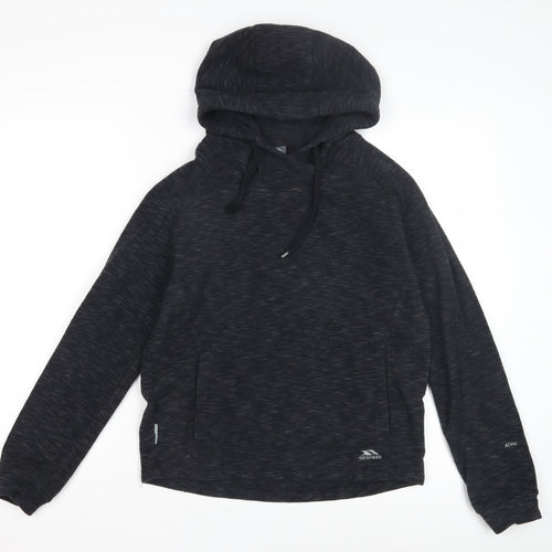 Trespass Unisex Black Pullover Hoodie Size 12