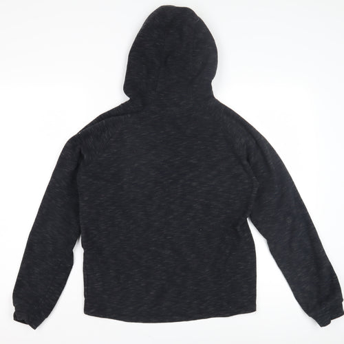Trespass Unisex Black Pullover Hoodie Size 12