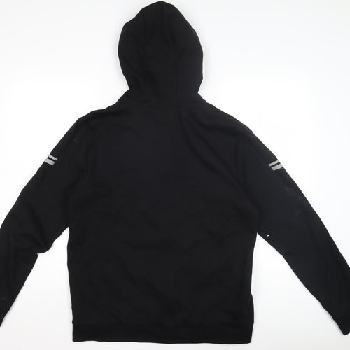 Boss Men's Black Full Zip Hoodie - Size Regular