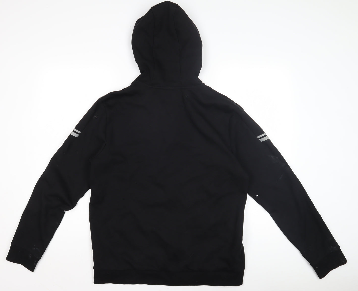 Boss Men's Black Full Zip Hoodie - Size Regular
