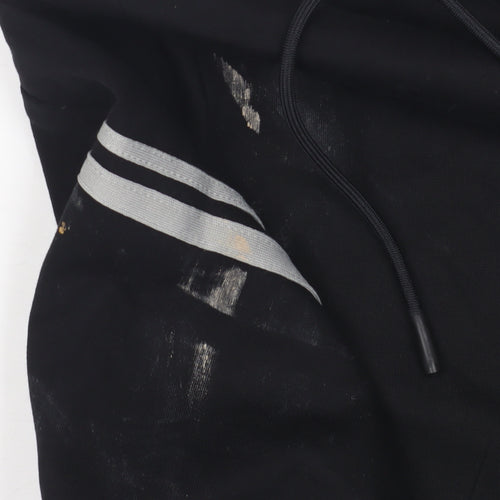 Boss Men's Black Full Zip Hoodie - Size Regular