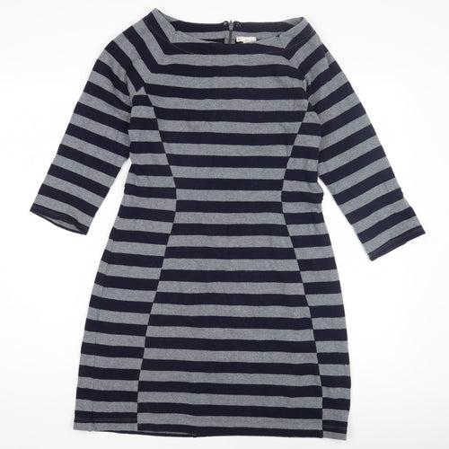 Gap Women's Striped Shift Dress, Multicoloured M