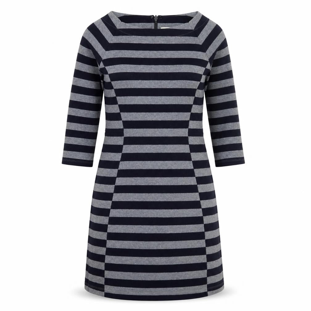 Front view of Gap Women's Striped Shift Dress, Multicoloured M