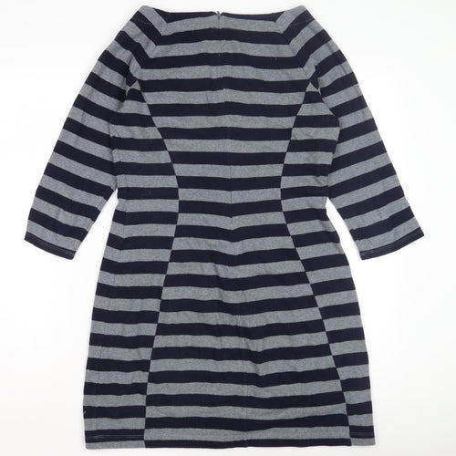 Gap Women's Striped Shift Dress, Multicoloured M
