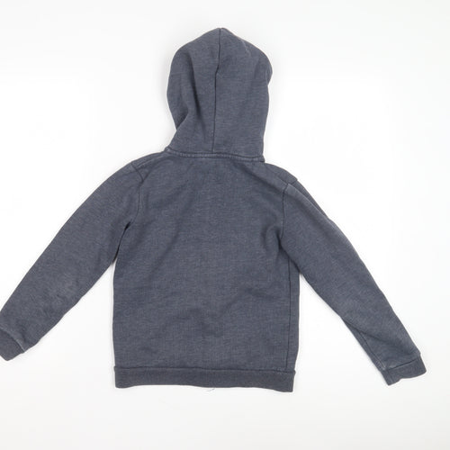 Weird Fish Girls Grey Full Zip Hoodie 7-8 Years