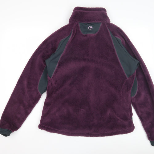 Sprayway Women's Purple Fleece Jacket Size UK 10