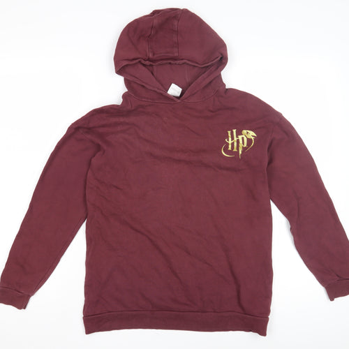 George Girls Red Hogwarts Pullover Hoodie 12-13 Years