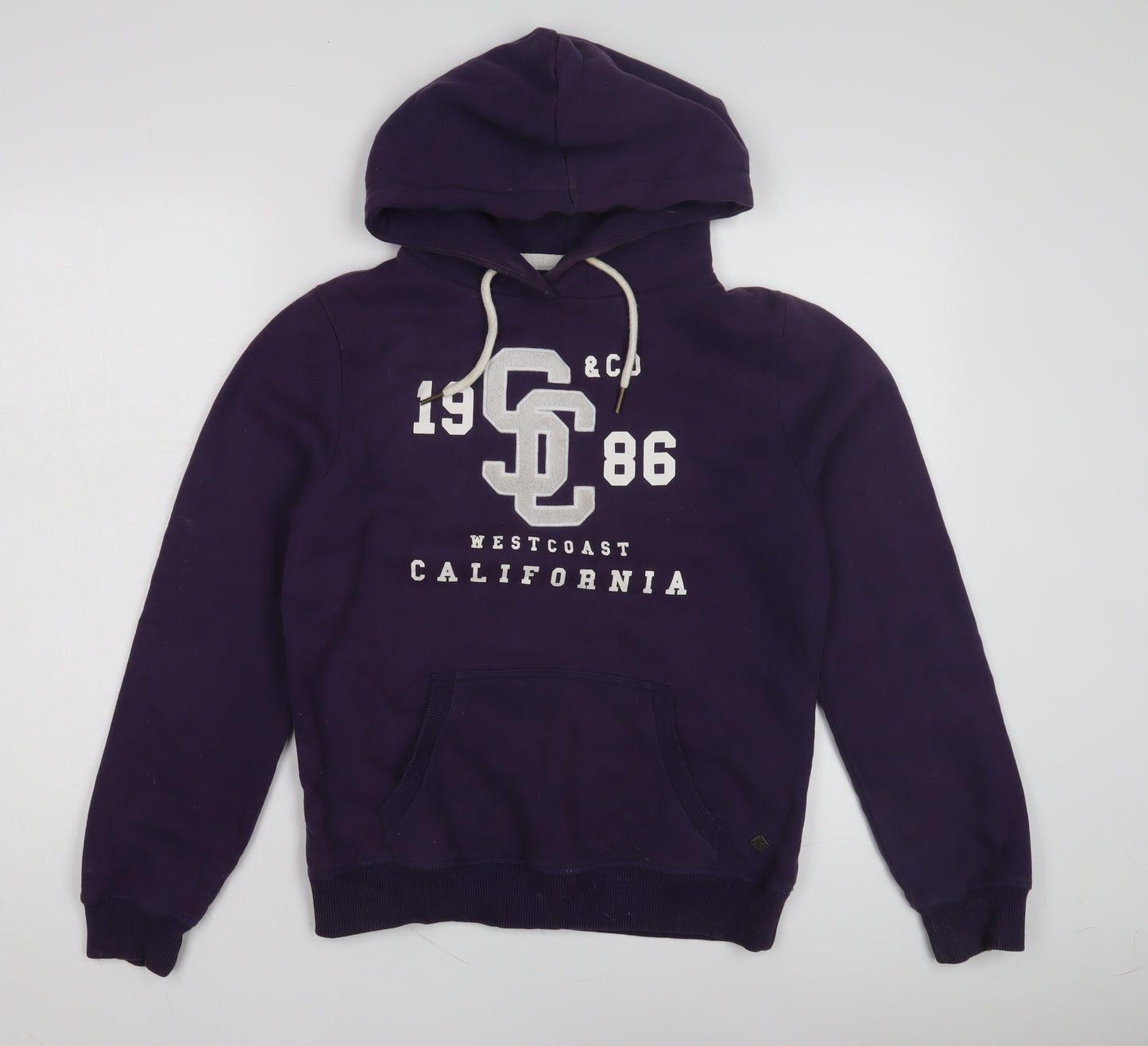 SoulCal & Co Purple Unisex Hoodie, Medium, Casual Winter