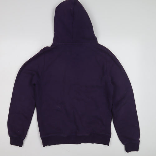 SoulCal & Co Purple Unisex Hoodie, Medium, Casual Winter