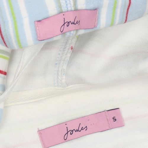 Joules Women's Multicoloured Striped Full Zip Hoodie S