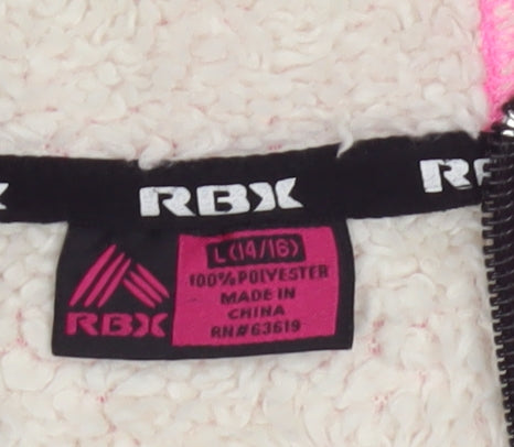RBX Women's Pink Hooded Jacket Size L