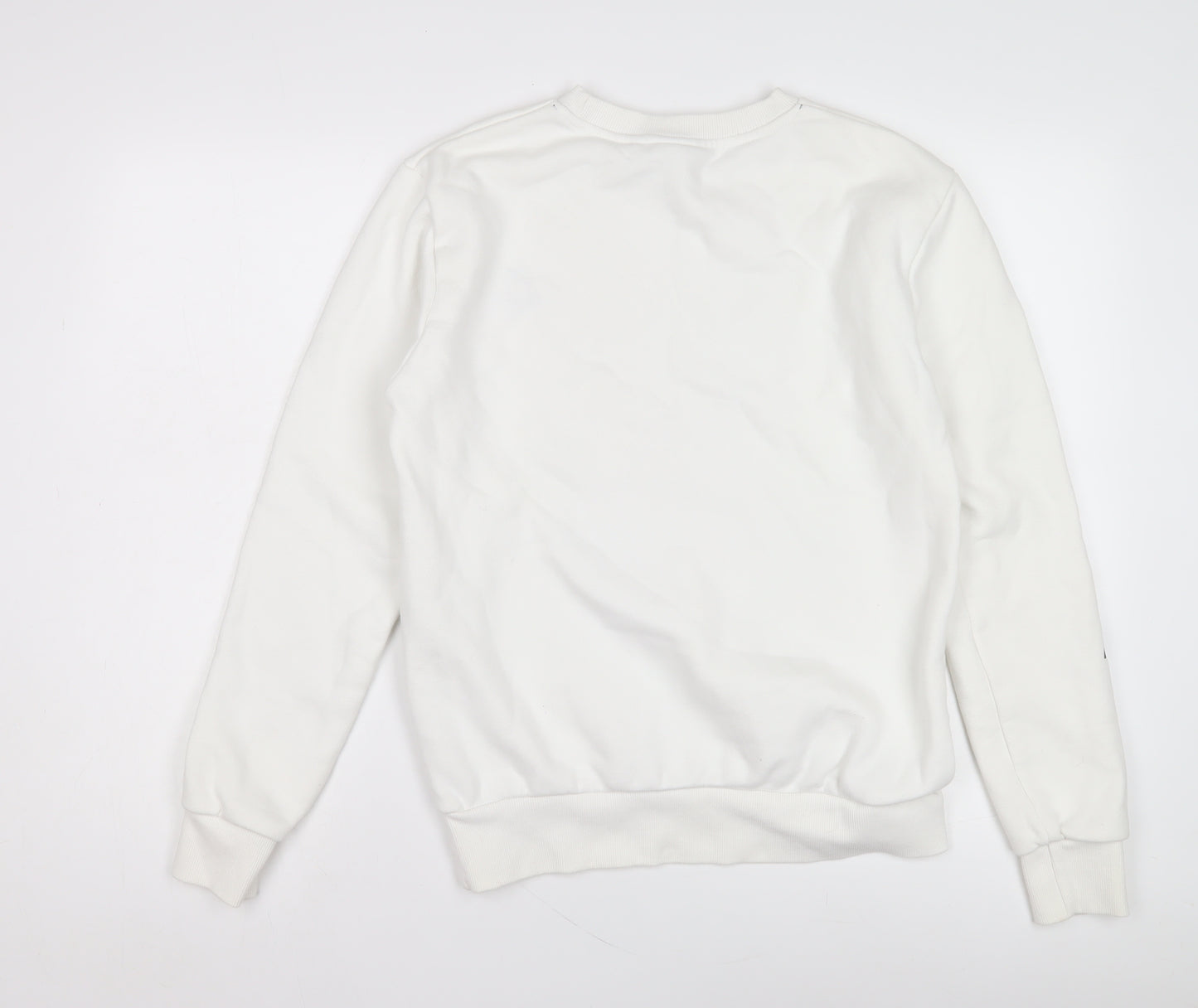 Primark Boys White PlayStation Sweatshirt, S, Crew Neck, Graphic