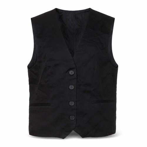 Zara Men's Black Waistcoat S Formal Suit Vest