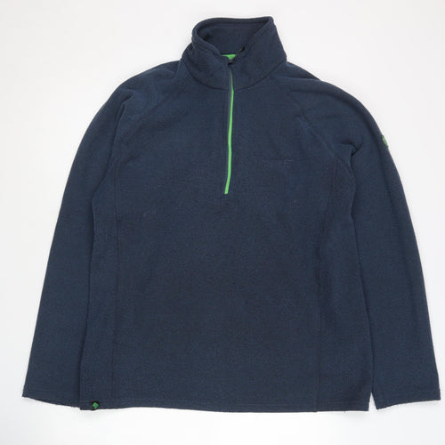 Regatta Great Outdoors Men's Blue Fleece 1/2 Zip Pullover L